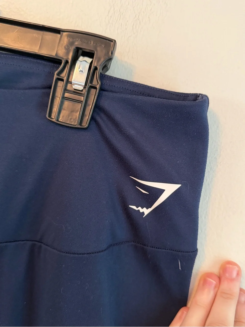 Gymshark High-Waist Navy Workout Leggings - Picture 2 of 3
